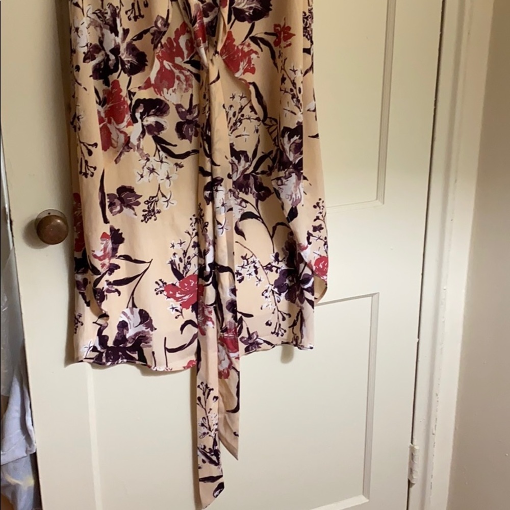 NWOT Leith short sleeve long floral kimono - Picture 3 of 7